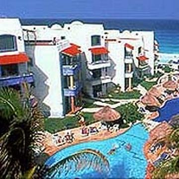 El Pueblito Beach Hotel Cancún Buitenkant foto
