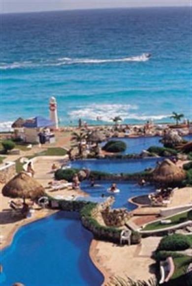 El Pueblito Beach Hotel Cancún Buitenkant foto